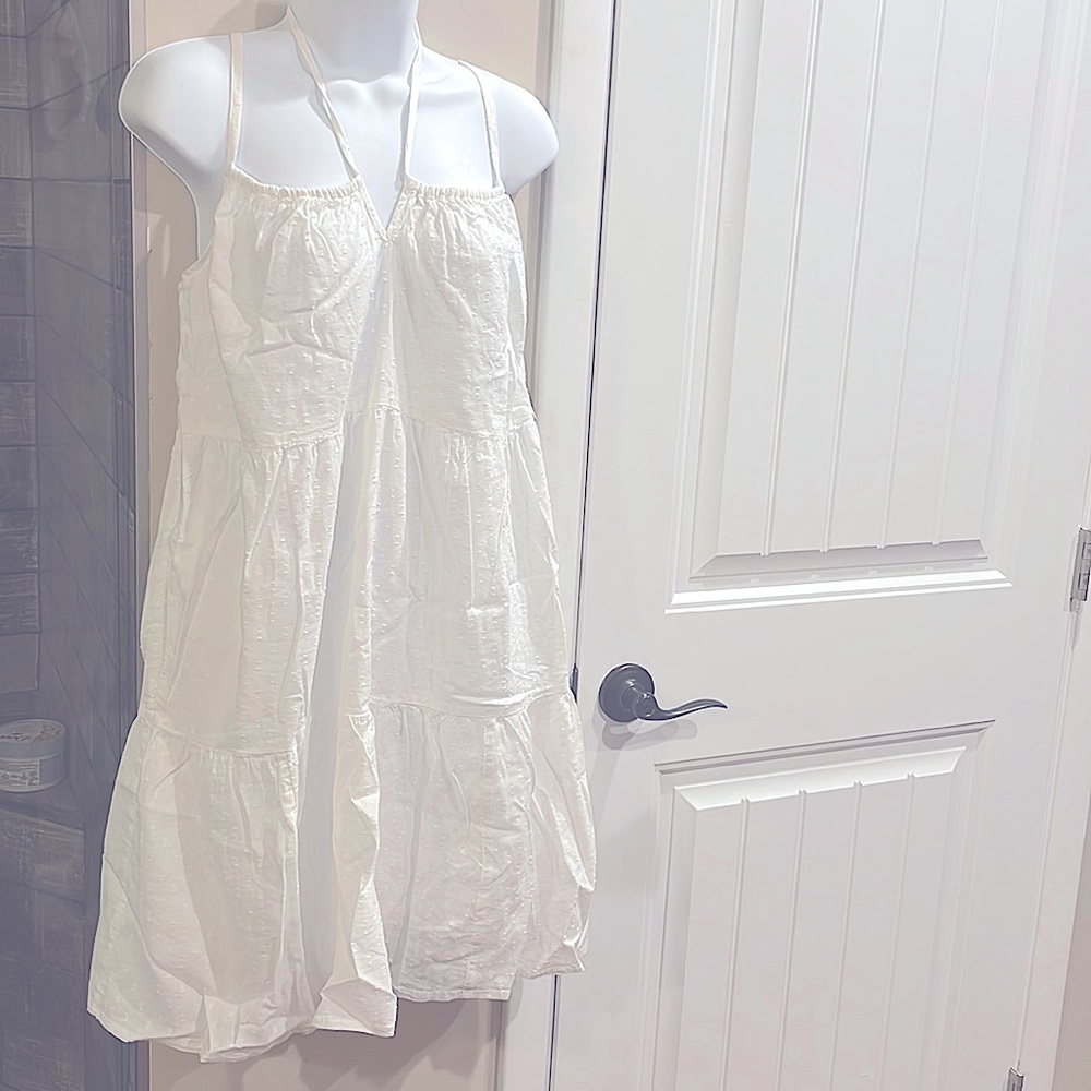 NWT—Women’s White Sundress